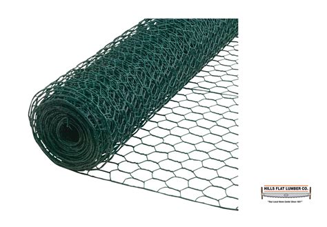 Green Vinyl-Coated Poultry Netting